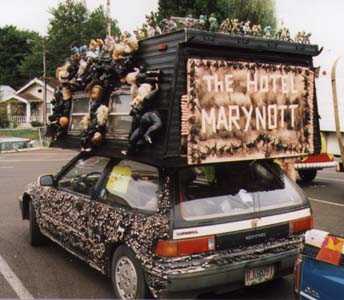 Mary Jo Michaels and the High High Honda featuring the Motel Marynot. Mary is from Glen Eden Beach on the Oregon coast.