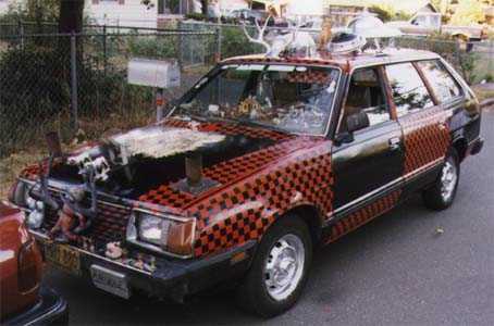 Cheri's Rat Car in Progress