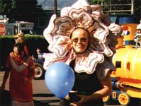 Some more costumed people for the parade