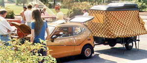 Blaine's Honda 600 Coupe and trailer